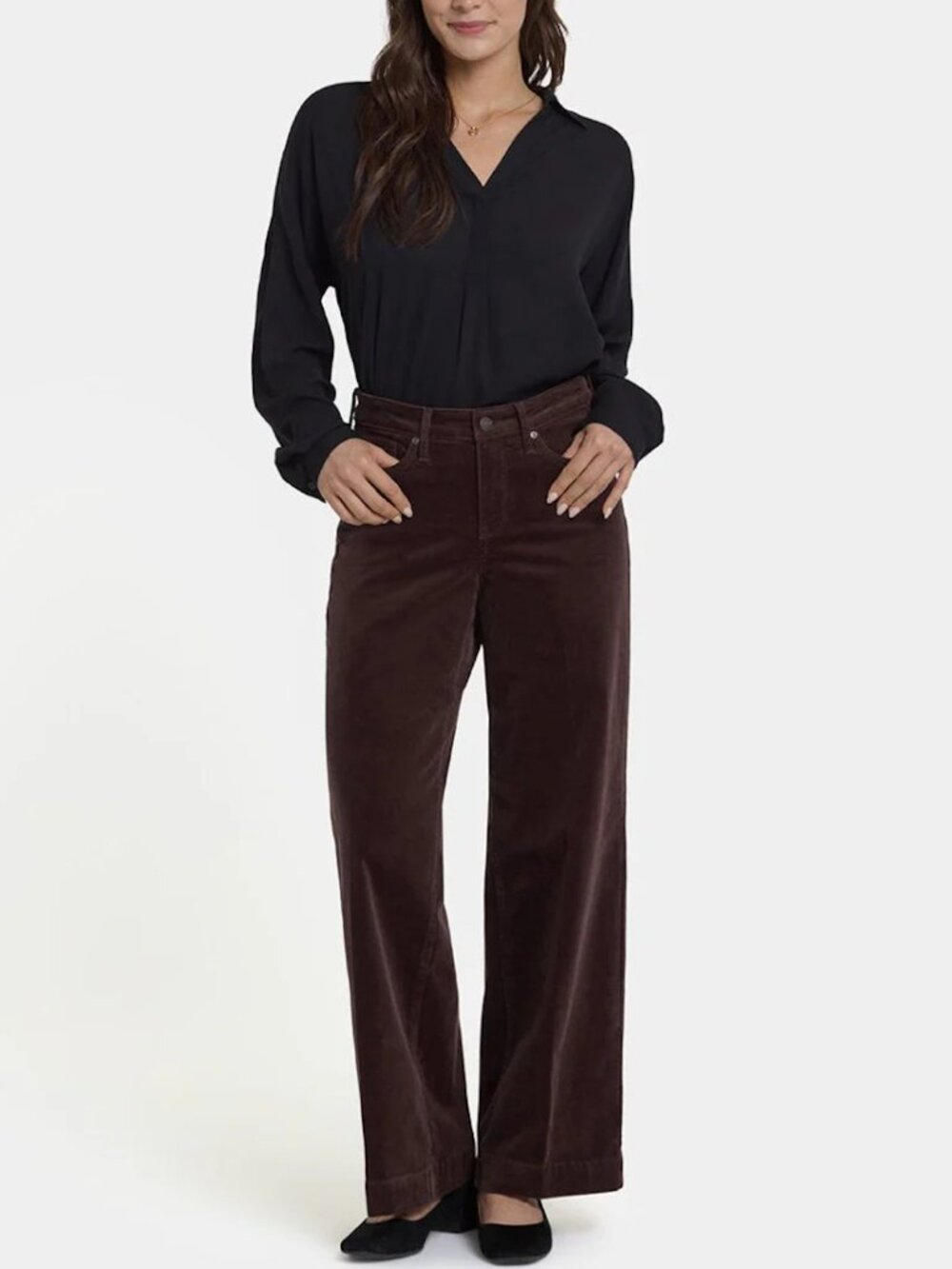 NWT NYDJ Teresa Wide Leg Pants Size 10